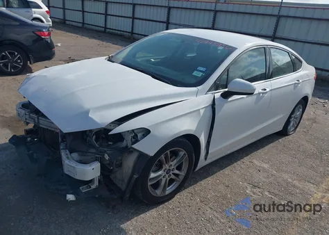 2018 Ford Fusion Se из США, поврежденный, VIN 3FA6P0HDXJR136267
